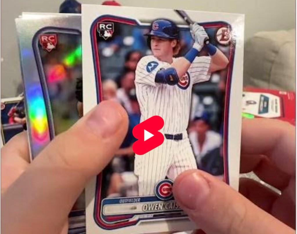 We Pulled an AUTO 😳⚾️ Bowman Hobby Box #baseballcards #packrip&nbsp;#bowman