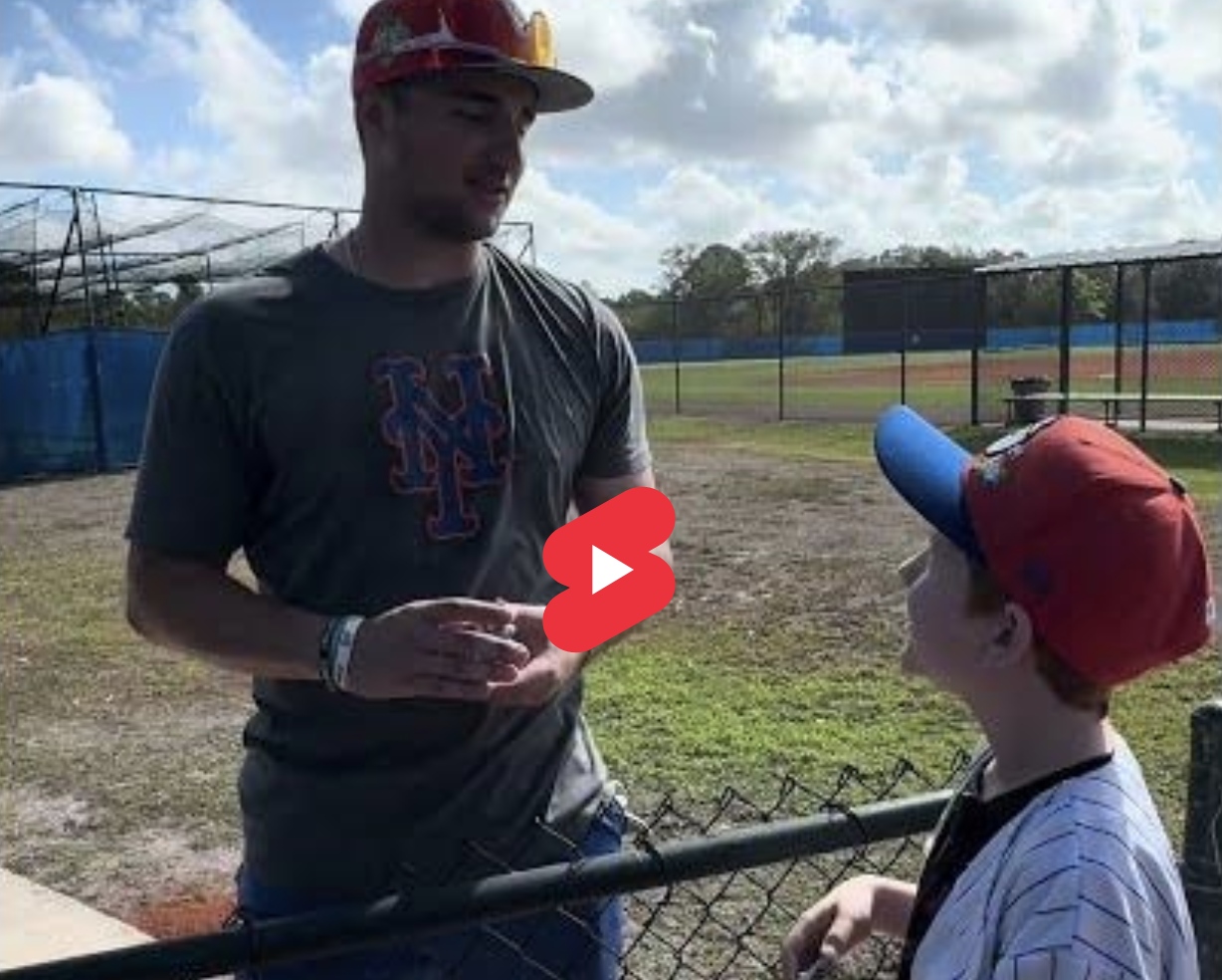 Mets prospect Nick Lorusso talks baseball ⚾️🔥#mets&nbsp;#baseball