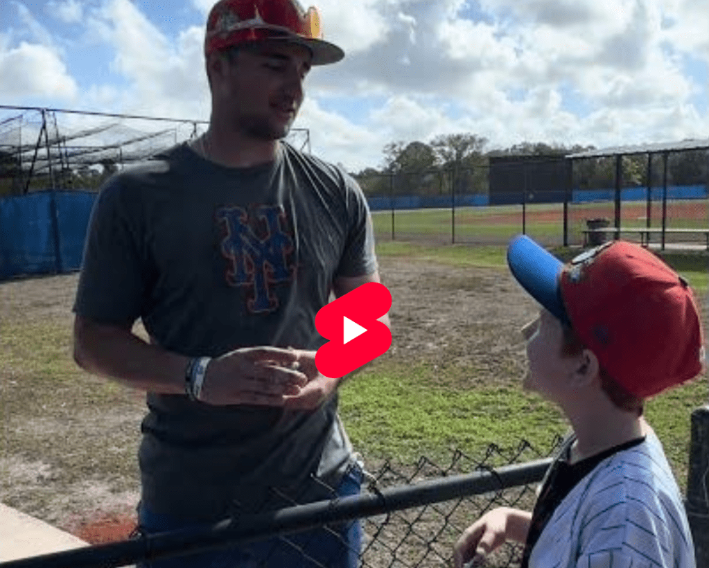 Mets prospect Nick Lorusso talks baseball ⚾️🔥#mets&nbsp;#baseball