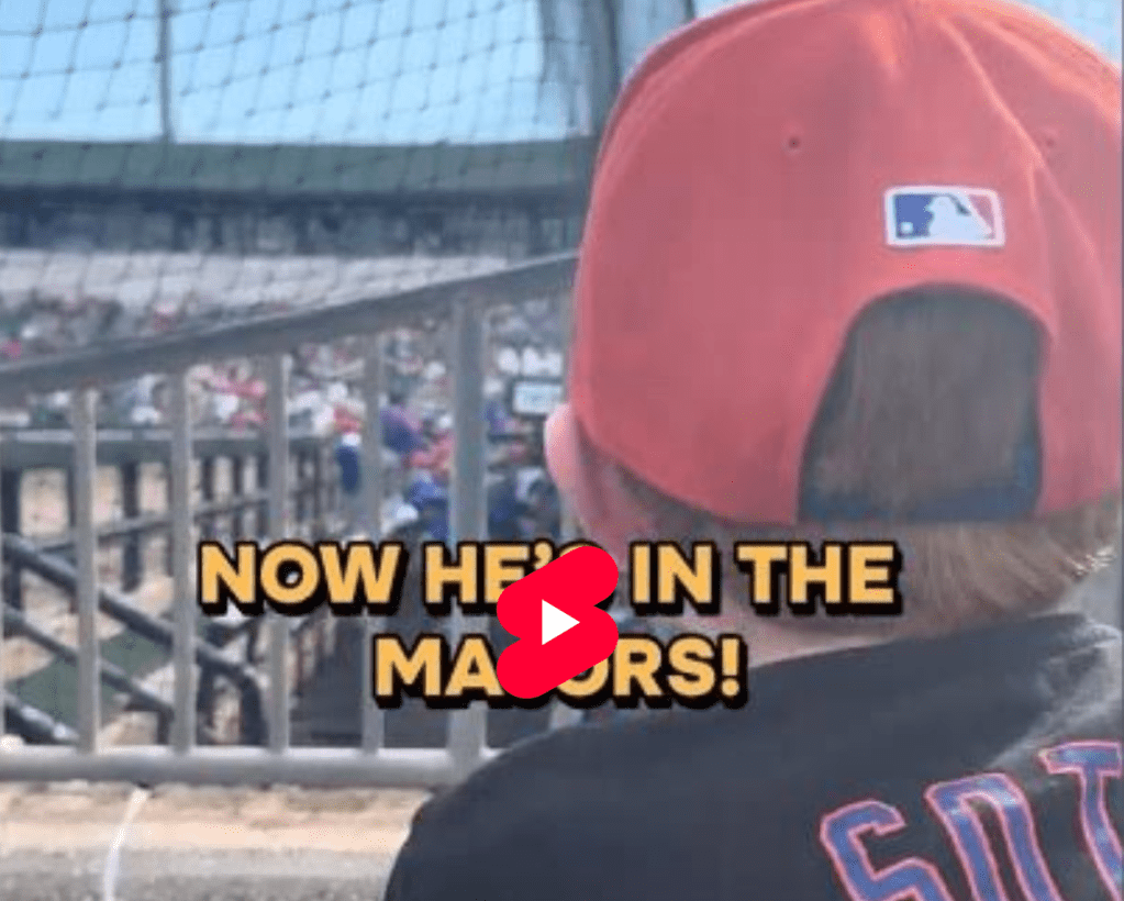 We Called an AJ Ewing Homer 😳⚾️ now he’s in the majors! #mlb&nbsp;#mets