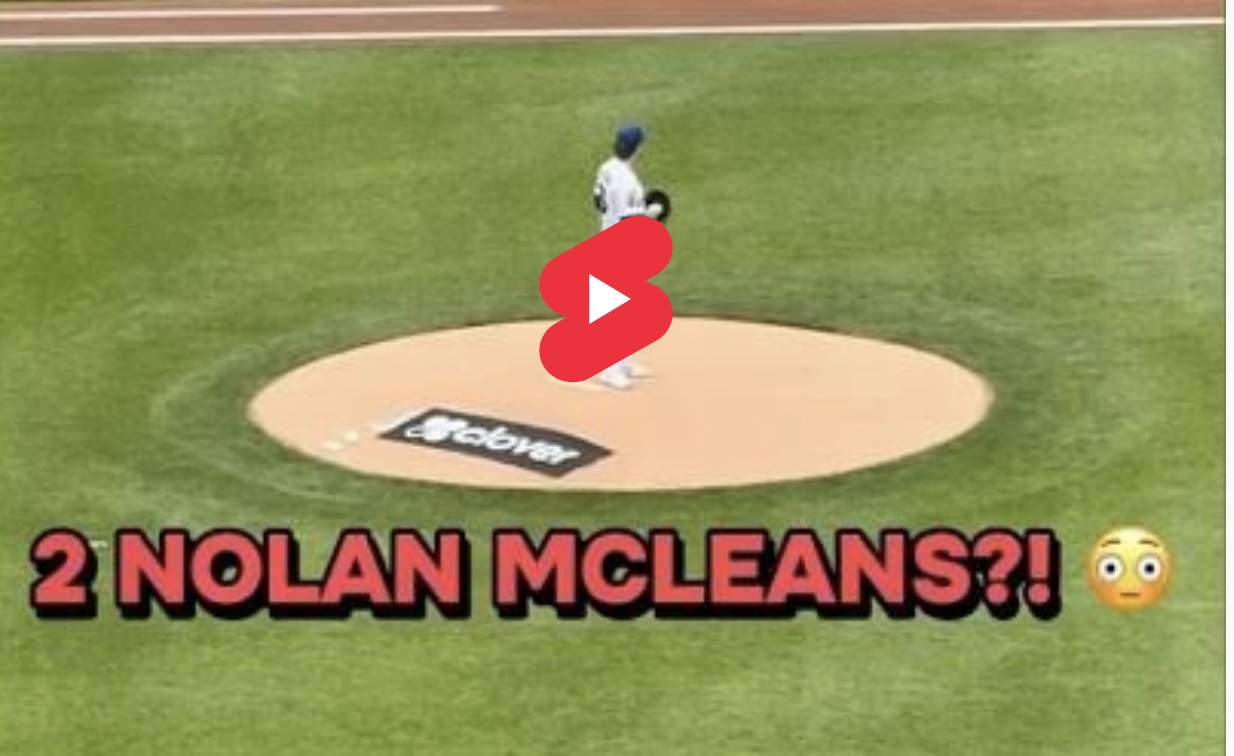 2 Nolan McLeans?! 😳⚾️ A Pitcher and a… #baseball #starwars&nbsp;#mets