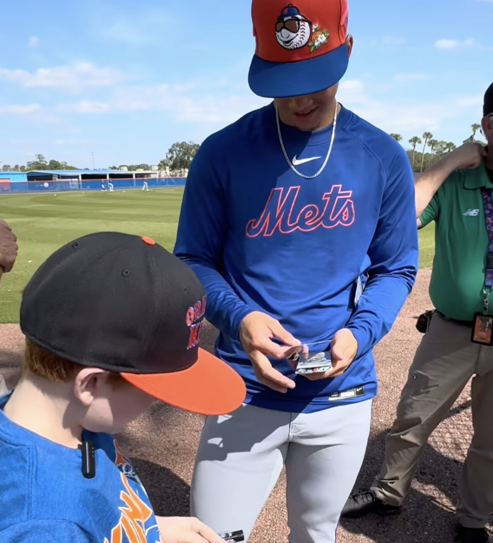 Jonah Tong Is Back 😳⚾️ We had some questions for him! #mets&nbsp;#baseball